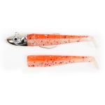 GT-Bio Roller Shad Combo 8.5cm Силиконова примамка комплект  Kaki Kamaleo	 Red Mullet