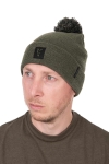 Fox Collection Bobble Hat, Green/Black