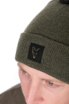 Fox Collection Bobble Hat, Green/Black