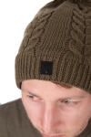Fox Khaki Knitted Bobble