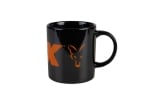 Fox Black and Orange Logo Ceramic Mug