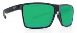 Costa Rinkon Shiny Black Green Mirror 580P Очила