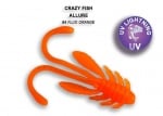 Crazy Fish ALLURE 4см. Силиконова примамка 64 Fluo Orange