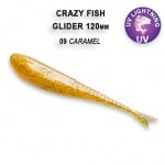 Crazy Fish GLIDER 12см Силиконова примамка 09 Caramel