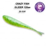 Crazy Fish GLIDER 12см Силиконова примамка 20 Kiwi