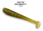 Crazy Fish NANO MINNOW 5.5см Силиконова примамка 01 Olive