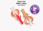 Crazy Fish NIMBLE 10см Силиконова примамка 13D Peach