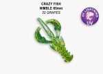 Crazy Fish NIMBLE 6.5см Силиконова примамка 22 Grapes