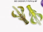 Crazy Fish NIMBLE 6.5см Силиконова примамка 30D Caddisfly Pupa by MF