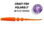 Crazy Fish POLARIS 5.5см Силиконова примамка 64 Fluo Orange