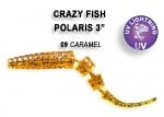Crazy Fish POLARIS 6.8см Силиконова примамка 09 Caramel