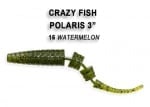 Crazy Fish POLARIS 6.8см Силиконова примамка 16 Watermelon