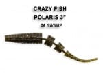 Crazy Fish POLARIS 6.8см Силиконова примамка 26 Swamp