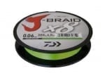 Daiwa J-Braid X8 Chartreuse Плетено влакно JBRAIDCHRT300-0.06