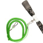 DAM Safety Coil Cord With Snap Lock 90-250cm Връв за въдица 2