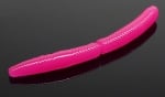 Libra Lures FATTY D'WORM 75 Силиконова примамка червей 019 Hot pink limited edition (вкус Сир.)