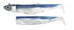 Fiiish Black Minnow Combo №3, 12cm, 25g Комплект Blue Джиг глава + Blue силикон