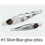 #5 Silver-Blue Glow Zebra