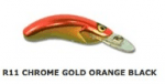HALCO Rellik Doc 75 Воблер R11 Chrome Gold Orange Back