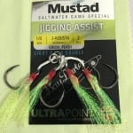 Mustad Light Game Jigging Куки Асист за Джиг 2