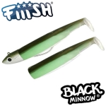 Jig Head 90g + 2 Lure Bodies 16cm - Kaki Glow