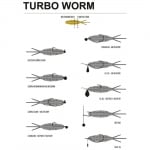 Libra Lures Turbo Worm 2
