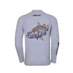 BKK Long Sleeve Performance Shirt Barramundi Grey