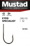 Mustad Ultra NP Eyed Specialist Barbed MU10-39867-BN