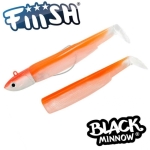 Jig Head 90g + 2 Lure Bodies 16cm - Orange Fluo