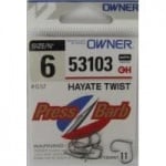 Owner Hayate Twist 53103 Единична кука #6