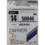 Owner Iseama Gold 50046 Единична кука #14
