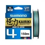 SHIMANO Kairiki 150m - Плетено Влакно- 4 нишково Multi Color