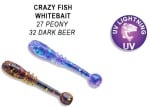 Crazy Fish WHITE BAIT 2.1см Силиконова примамка 27-32