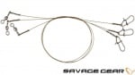 Savage Gear Raw49 Uncoated Trace 20cm 0.27mm 7kg Метален повод
