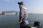 Owner SUN BLOCK HOODIE BLACK UPF50+