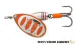 Savage Gear Rotex Spinner #5 Блесна въртяща 04-Fluo Orange Silver