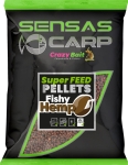 Sensas Super Feed Pellets - Fishy Hemp