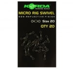Korda Micro Rig Swivel 20Pcs