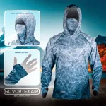 Golden Catch Hoodie Vortex Air Sun Shirt Grey