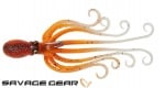 Savage Gear 3D Octopus 16см. Силиконова примамка октопод UV Orange Glow
