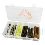 Savage Gear Rib Worm Kit 30+17pcs Комплект силиконови червеи