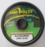 CarpFocus Summer Camou 9300 BLACK&GREEN 20m Шаранджийска нишка за повод