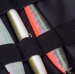 Savage Gear Roll Up Pouch Holds 12 up to 15cm closeup