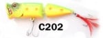 Strike Pro Jointed Sea Monster 75mm 11g Воблер C202