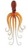 Savage Gear 3D Octopus 20 см. Силиконова примамка октопод UV Orange Glow