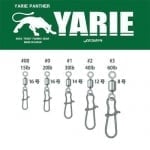 Yarie Rolling Swivel With Line Snap Вирбел 40 lb #2