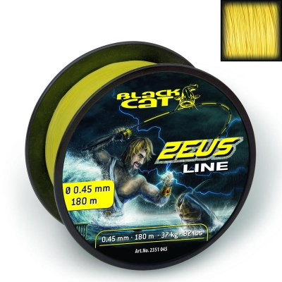 Black Cat ZEUS Line 300m Плетено влакно 4 нишково
