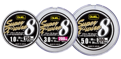 DUEL SUPER X-WIRE 8 200m Плетено влакно 8 нишково
