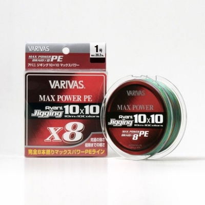 VARIVAS Max Power Avani Jigging 600m. Плетено влакно