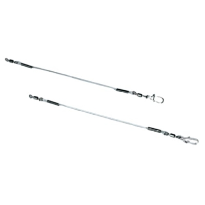 Fil Fishing Elastic Gum Links & Swivel Snap Повод